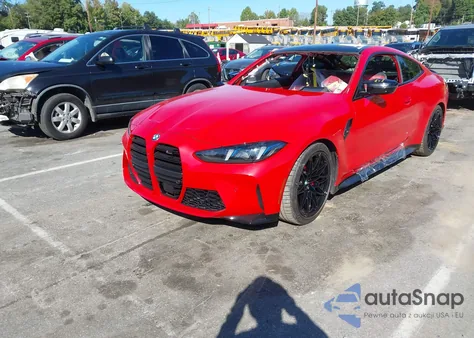 2025 BMW M4 Competition xDrive from USA, damaged, VIN WBS33HK09SCT43819